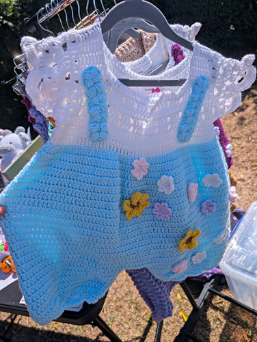 Handmade crocheted girl - crocheted,
