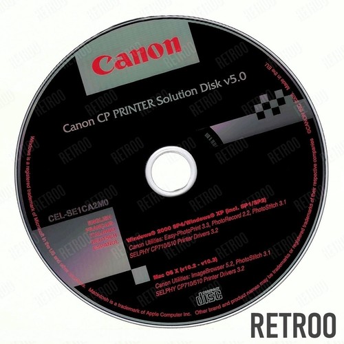 Canon printer solution - cp, disk