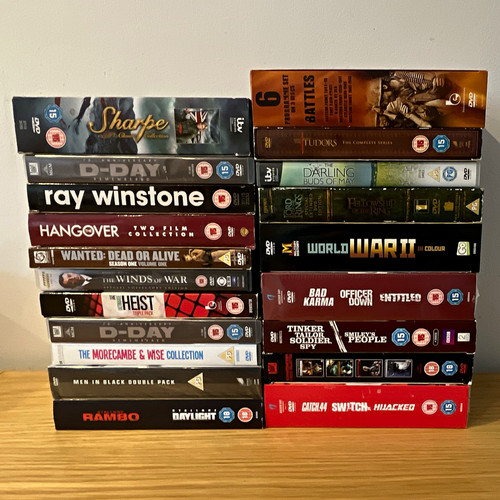 Mixed dvds job lot bundle - bundle,