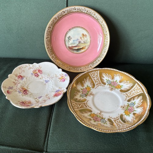 Three vintage antique bone - three,