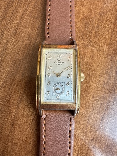 Waltham quartz curvex men - waltham,