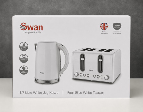 Swan kettle toaster - &,