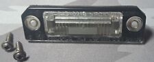 Porsche 996 997 987 Boxster Cayman Number Plate Light lens and screws used
