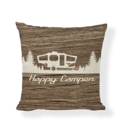 Happy campers cushion - cushion, cover