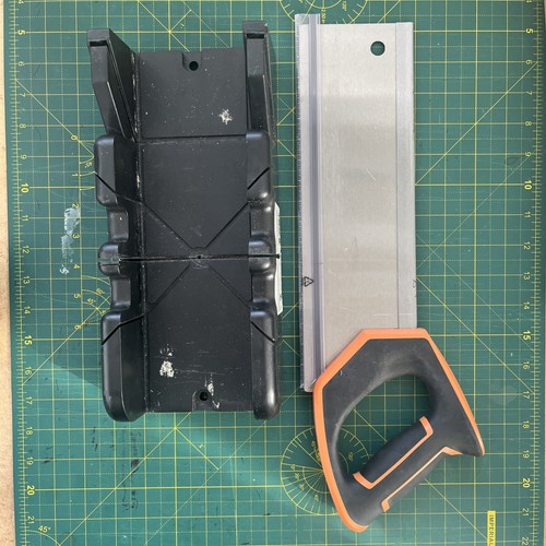 Mitre box hand - mitre, set
