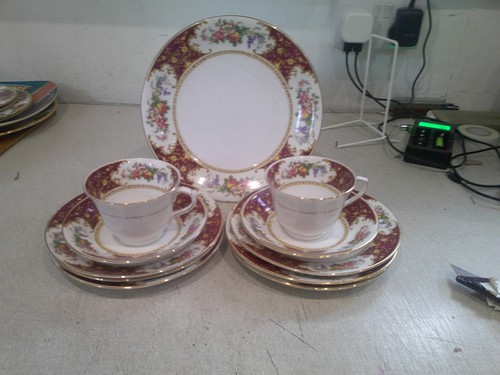 Bridgwood tea set - bridgwood,