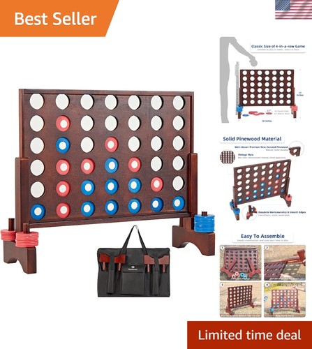 Giant wooden row game - giant,