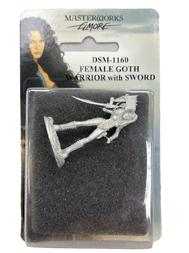 Dark sword female goth - female, warrior