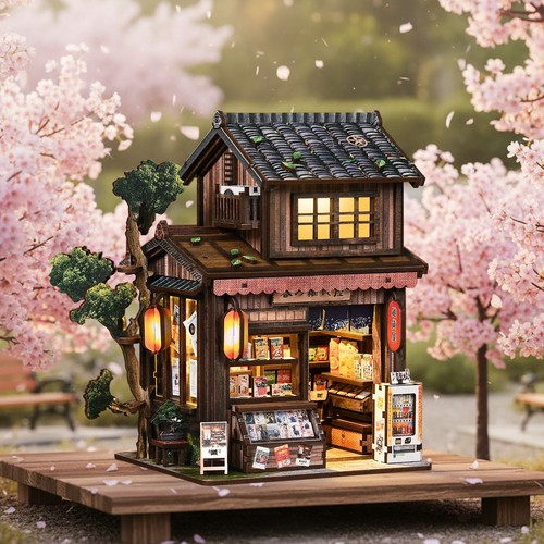 Diy miniature house - house, kit,