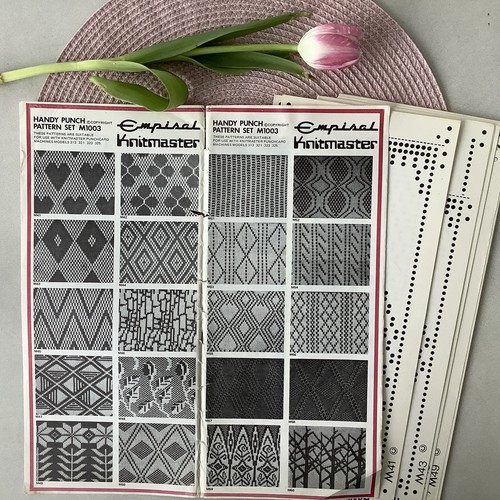 Knitmaster handy punchcard - knitmaster,