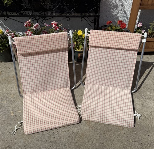 Vintage beach chair rests - vintage,