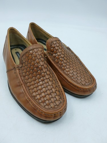 George tan leather - leather, loafer