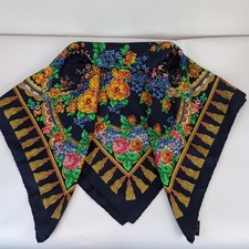 Daks London 100% Silk Navy
