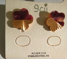 Earrings Flower Shaped