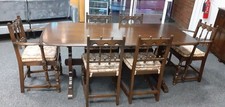 Ercol Wooden Dining Table Set