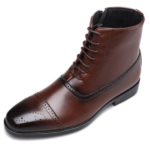 Mens brogue boots smart formal - boots,