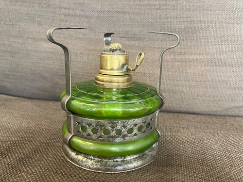 Vintage french brass oil - vintage,
