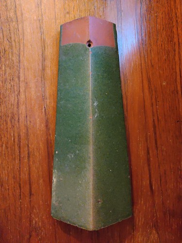 Antique terracotta glazed roof - glazed,