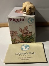 PIGGIN' HIDING Pig ornament