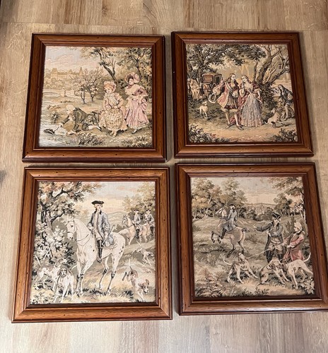 Vintage french tapestry - 4,