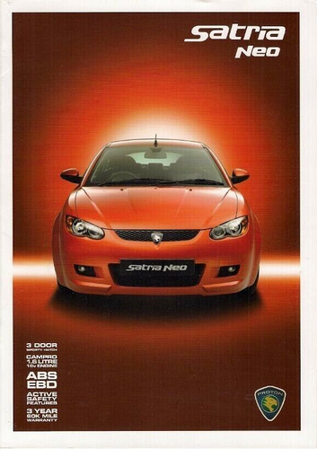 Proton satria neo 6 - neo, 1.6