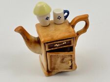 Paul Cardew Miniature Teapot England Tea Time Victorian Doll House Decor Tea Pot