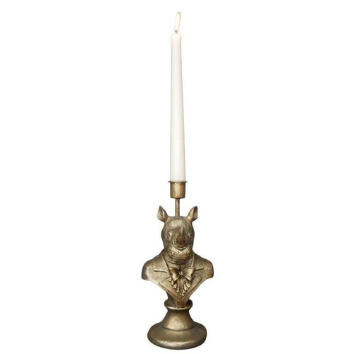 Rhino candle holder - rhino, safari