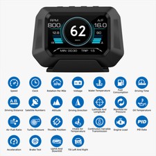 OBD2+GPS Car Gauge HUD Head Up