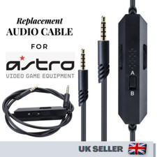 3.5mm Replacement Gaming Headset Audio Cable With Mic For Astro A40 A10 Xbox One