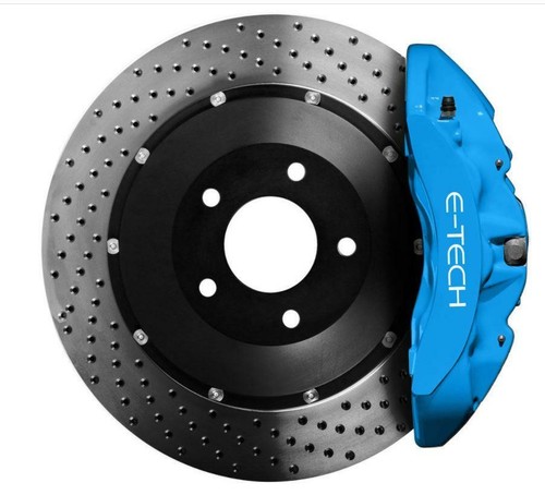 Blue brake caliper - blue,