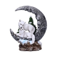 Wolf Figure Statue Lunar Companions Nemesis Figurine  U6441 New Boxed