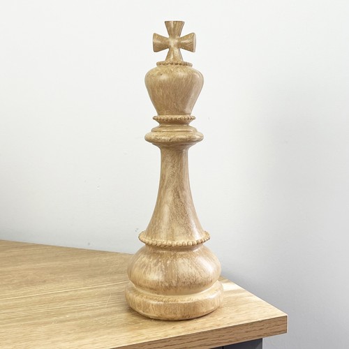 Imperfect brown chess piece - imperfect,