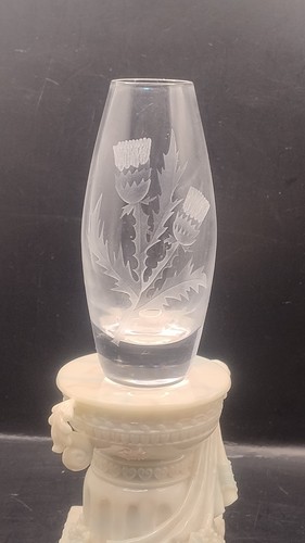 Scottish thistle etched - thistle,