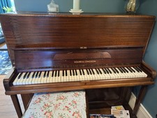 Piano Upright And Stool