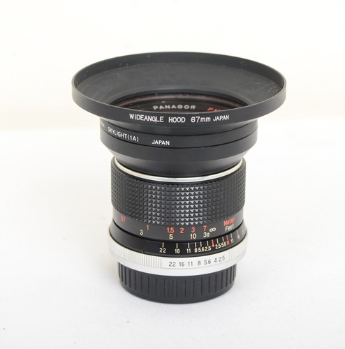 Panagor 28mm lens - panagor, hood