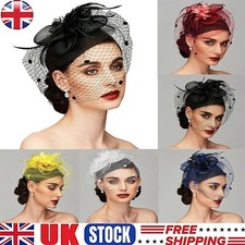 Women Fascinator Aliceband Headband Hat Weddings Ladies Day Race Royal Ascot Hat