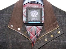 MENS SZ L VINCE CAMUTO TWEED