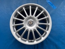 Rover 25/45 & MG ZR/ZS 17" Straight 15 Spoke Alloy Wheel (RRC001500MNH) Silver