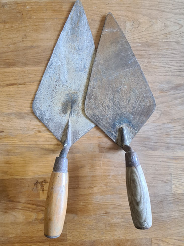 Brick trowel job - job, x