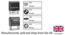 Self-Inking Rubber Stamp -Garage Home Mobile Service - 38 x 14mm