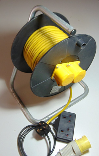 Extension cable reel - stand, 25m