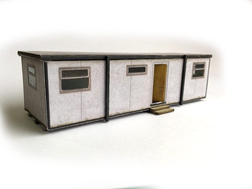 Portable office laser cut card - office,