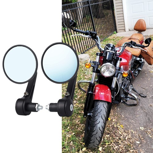 Round motorcycle bar - 7/8", end