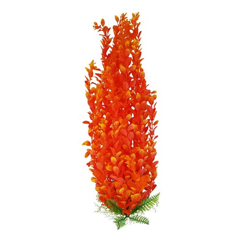 Plastic aquarium plant with - plastic,