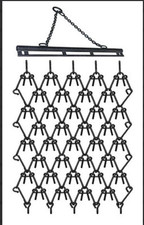 STOCK CLEARANCE!!  CHAIN HARROWS 6ft x 5ft TRAILED GRASS HARROW