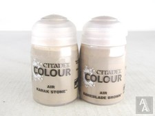(4554) Citadel Karak Stone & Baneblade Brown Air Paint Pots Tools 40k Sigmar
