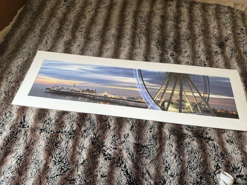 Large framed photograph - framed,