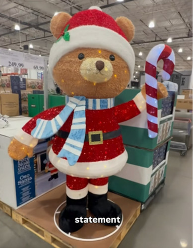 Outdoor large santa christmas - large,