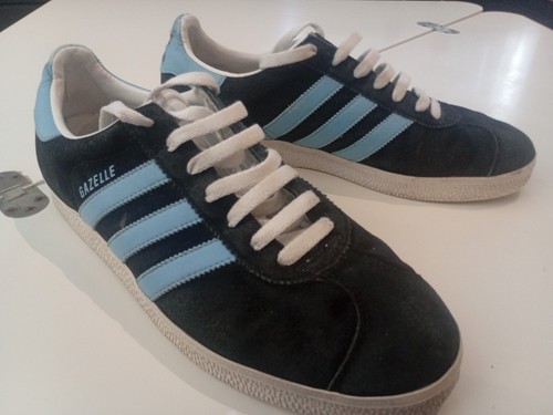 Blue adidas gazelle size 5 - adidas, 9.5