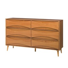 Mid Century Modern 6 Drawer
